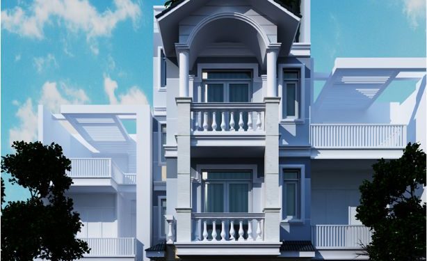 20+ Mẫu Nhà Phố Tân Cổ Điển 3 Tầng Vạn Người Mê