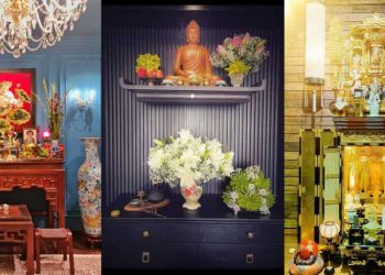 Bày Trí Bàn Thờ Đẹp – Ban Thờ Gia Tiên Đúng Phong Thủy