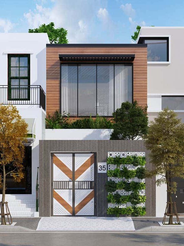 mẫu nhà phố đẹp