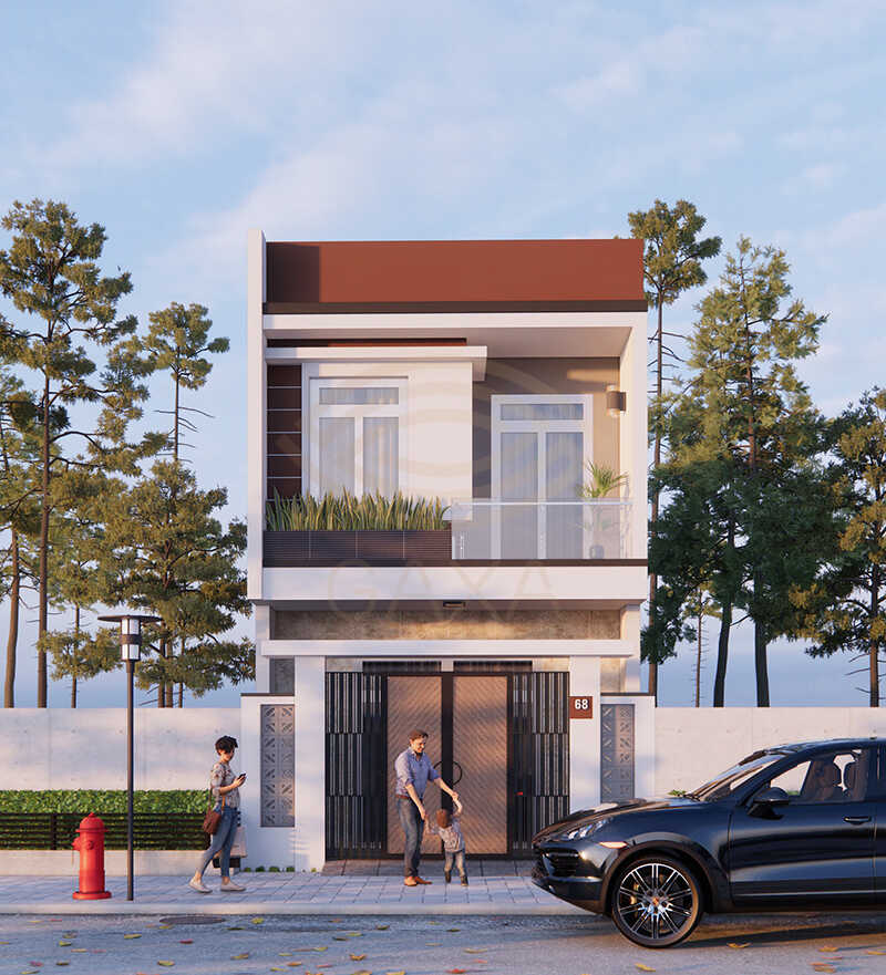 mẫu nhà phố đẹp